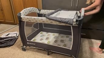 ｂｅｂｅ Baby Trend Lil Snooze Deluxe II Nursery Center Playard with